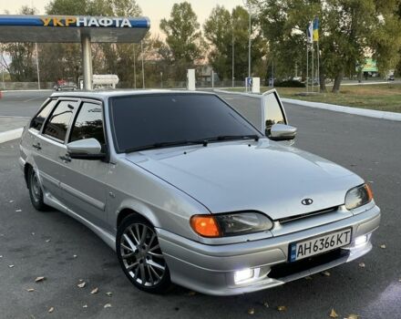 Серый ВАЗ 2114 Самара, объемом двигателя 1.6 л и пробегом 170 тыс. км за 3800 $, фото 11 на Automoto.ua