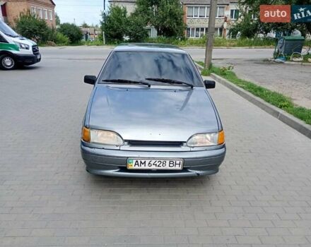 Серый ВАЗ 2114 Самара, объемом двигателя 1.6 л и пробегом 304 тыс. км за 1850 $, фото 5 на Automoto.ua