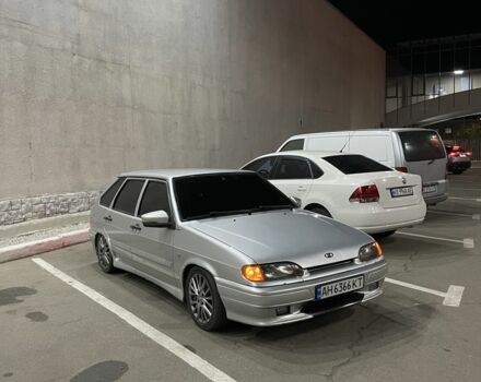 Серый ВАЗ 2114 Самара, объемом двигателя 1.6 л и пробегом 170 тыс. км за 3800 $, фото 15 на Automoto.ua