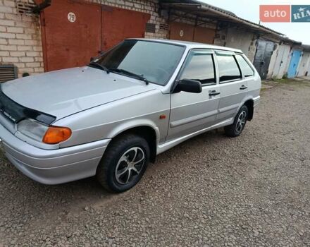 Серый ВАЗ 2114 Самара, объемом двигателя 1.6 л и пробегом 83 тыс. км за 2450 $, фото 4 на Automoto.ua