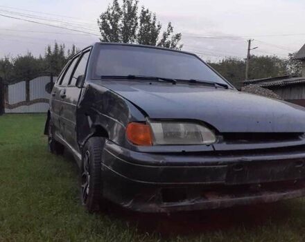 Серый ВАЗ 2114 Самара, объемом двигателя 1.6 л и пробегом 170 тыс. км за 1600 $, фото 1 на Automoto.ua