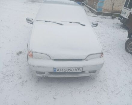 Серый ВАЗ 2114 Самара, объемом двигателя 1.6 л и пробегом 65 тыс. км за 1400 $, фото 1 на Automoto.ua