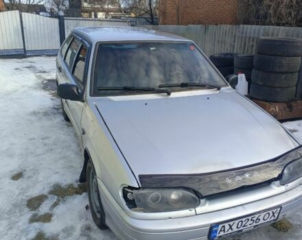Серый ВАЗ 2114 Самара, объемом двигателя 1 л и пробегом 1 тыс. км за 950 $, фото 1 на Automoto.ua