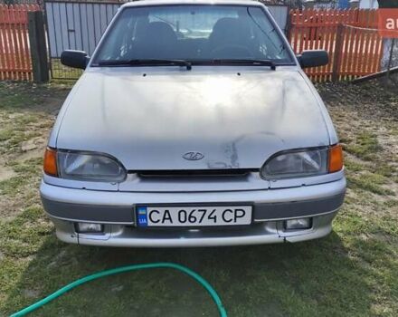 Серый ВАЗ 2114 Самара, объемом двигателя 1.5 л и пробегом 203 тыс. км за 1550 $, фото 1 на Automoto.ua