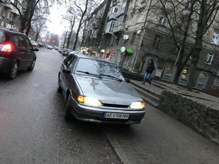 Серый ВАЗ 2114 Самара, объемом двигателя 1.5 л и пробегом 150 тыс. км за 1100 $, фото 1 на Automoto.ua