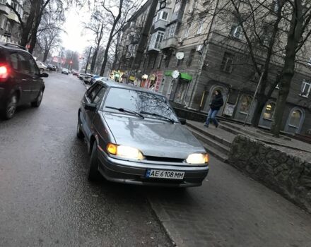 Серый ВАЗ 2114 Самара, объемом двигателя 1.5 л и пробегом 150 тыс. км за 1100 $, фото 1 на Automoto.ua