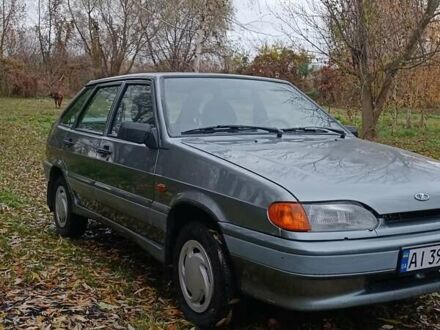 Серый ВАЗ 2114 Самара, объемом двигателя 1.5 л и пробегом 120 тыс. км за 1750 $, фото 1 на Automoto.ua