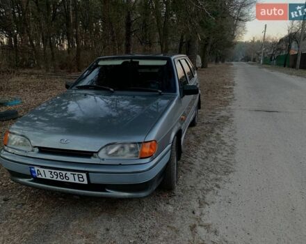 Серый ВАЗ 2114 Самара, объемом двигателя 1.5 л и пробегом 130 тыс. км за 1550 $, фото 1 на Automoto.ua