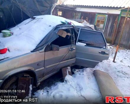 Серый ВАЗ 2114 Самара, объемом двигателя 1.5 л и пробегом 250 тыс. км за 1100 $, фото 1 на Automoto.ua