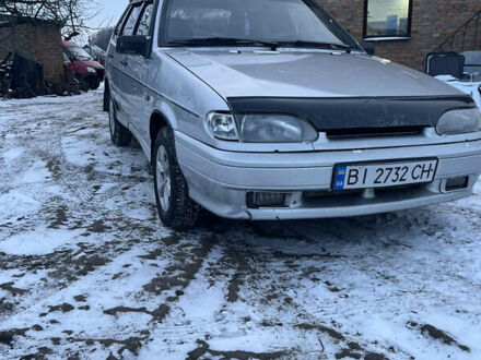 Серый ВАЗ 2114 Самара, объемом двигателя 1.5 л и пробегом 123 тыс. км за 1750 $, фото 1 на Automoto.ua