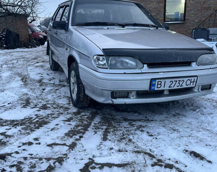 Серый ВАЗ 2114 Самара, объемом двигателя 1.5 л и пробегом 123 тыс. км за 1750 $, фото 1 на Automoto.ua