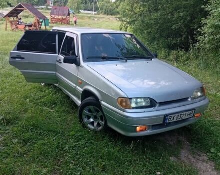 Серый ВАЗ 2114 Самара, объемом двигателя 1.6 л и пробегом 210 тыс. км за 1850 $, фото 1 на Automoto.ua