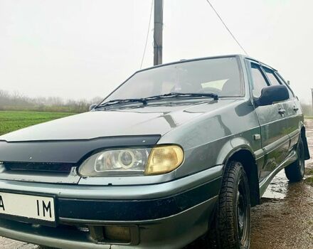 Серый ВАЗ 2114 Самара, объемом двигателя 1.5 л и пробегом 320 тыс. км за 1650 $, фото 1 на Automoto.ua