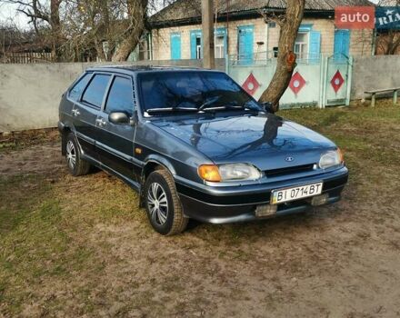 Серый ВАЗ 2114 Самара, объемом двигателя 1.5 л и пробегом 350 тыс. км за 2000 $, фото 1 на Automoto.ua