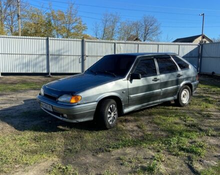 Серый ВАЗ 2114 Самара, объемом двигателя 1.5 л и пробегом 200 тыс. км за 1150 $, фото 1 на Automoto.ua