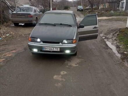 Серый ВАЗ 2114 Самара, объемом двигателя 1.6 л и пробегом 200 тыс. км за 1700 $, фото 1 на Automoto.ua