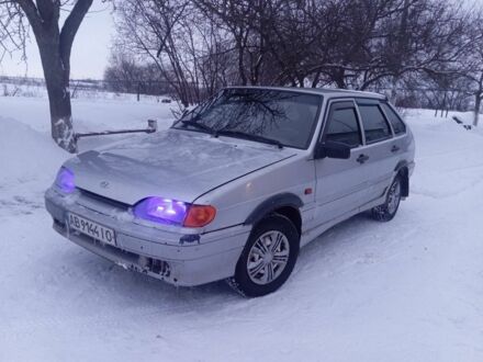 Серый ВАЗ 2114 Самара, объемом двигателя 1.6 л и пробегом 230 тыс. км за 1550 $, фото 1 на Automoto.ua