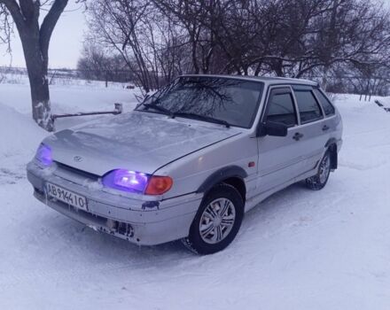 Серый ВАЗ 2114 Самара, объемом двигателя 1.6 л и пробегом 230 тыс. км за 1550 $, фото 1 на Automoto.ua