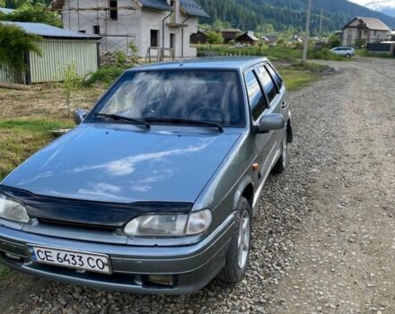 Серый ВАЗ 2114 Самара, объемом двигателя 1.5 л и пробегом 1 тыс. км за 1100 $, фото 1 на Automoto.ua