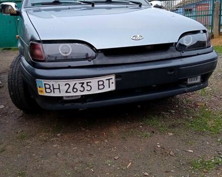 Серый ВАЗ 2114 Самара, объемом двигателя 1.6 л и пробегом 110 тыс. км за 1500 $, фото 1 на Automoto.ua