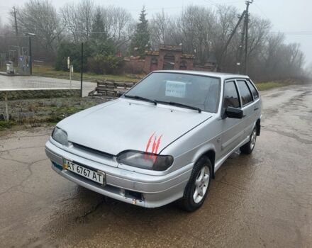 Серый ВАЗ 2114 Самара, объемом двигателя 1.6 л и пробегом 250 тыс. км за 1450 $, фото 1 на Automoto.ua