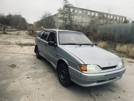 Серый ВАЗ 2114 Самара, объемом двигателя 1.5 л и пробегом 206 тыс. км за 1550 $, фото 1 на Automoto.ua