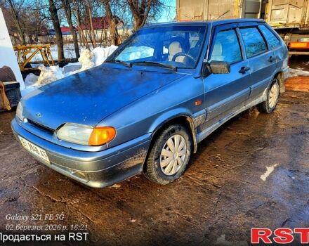 Серый ВАЗ 2114 Самара, объемом двигателя 1.6 л и пробегом 300 тыс. км за 2150 $, фото 1 на Automoto.ua