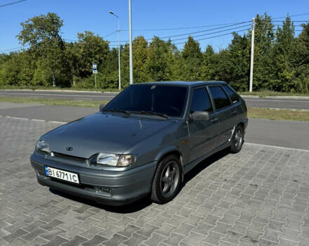 Серый ВАЗ 2114 Самара, объемом двигателя 1.6 л и пробегом 101 тыс. км за 3300 $, фото 1 на Automoto.ua