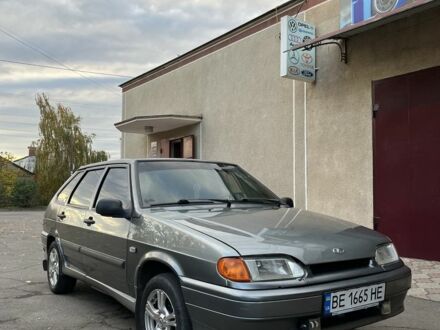 Серый ВАЗ 2114 Самара, объемом двигателя 1.6 л и пробегом 222 тыс. км за 1850 $, фото 1 на Automoto.ua