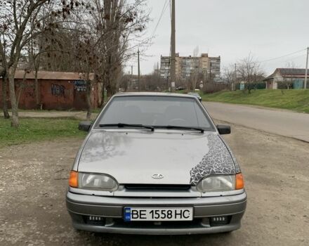 Серый ВАЗ 2114 Самара, объемом двигателя 1.6 л и пробегом 120 тыс. км за 1600 $, фото 1 на Automoto.ua