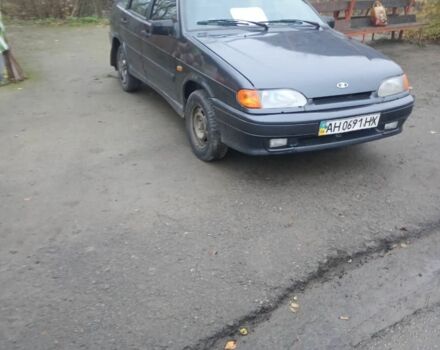 Серый ВАЗ 2114 Самара, объемом двигателя 1 л и пробегом 103 тыс. км за 1774 $, фото 1 на Automoto.ua