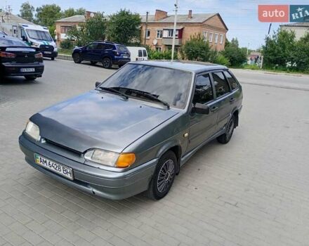 Серый ВАЗ 2114 Самара, объемом двигателя 1.6 л и пробегом 304 тыс. км за 1850 $, фото 1 на Automoto.ua