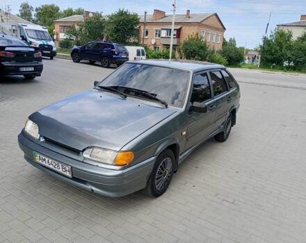Серый ВАЗ 2114 Самара, объемом двигателя 1.6 л и пробегом 350 тыс. км за 1850 $, фото 1 на Automoto.ua