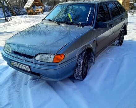 Серый ВАЗ 2114 Самара, объемом двигателя 1.6 л и пробегом 0 тыс. км за 2000 $, фото 1 на Automoto.ua