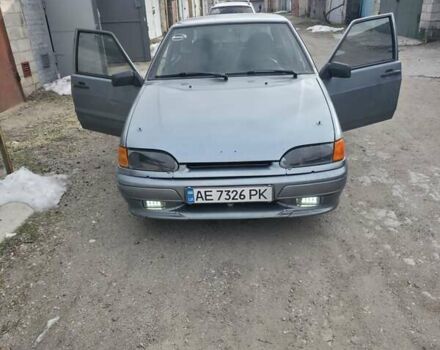 Серый ВАЗ 2114 Самара, объемом двигателя 1.6 л и пробегом 90 тыс. км за 2700 $, фото 1 на Automoto.ua