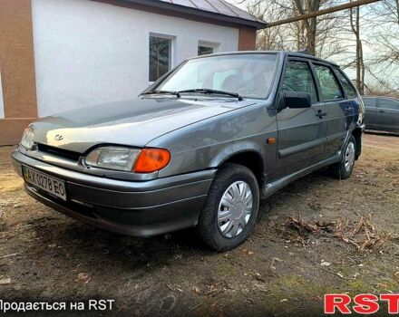 Серый ВАЗ 2114 Самара, объемом двигателя 1.6 л и пробегом 200 тыс. км за 2100 $, фото 1 на Automoto.ua