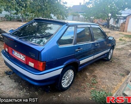 Синий ВАЗ 2114 Самара, объемом двигателя 1.5 л и пробегом 159 тыс. км за 1800 $, фото 1 на Automoto.ua