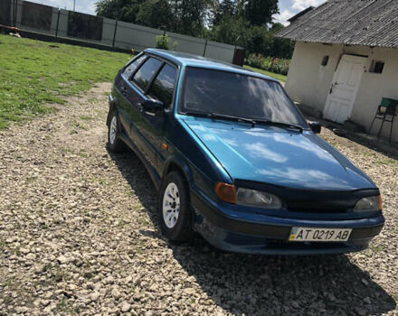 Синий ВАЗ 2114 Самара, объемом двигателя 1.5 л и пробегом 162 тыс. км за 1650 $, фото 1 на Automoto.ua