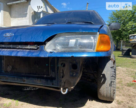 Синій ВАЗ 2114 Самара, об'ємом двигуна 1.5 л та пробігом 150 тис. км за 1400 $, фото 3 на Automoto.ua