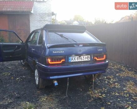 Синій ВАЗ 2114 Самара, об'ємом двигуна 1.5 л та пробігом 200 тис. км за 1200 $, фото 21 на Automoto.ua