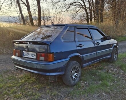 Синий ВАЗ 2114 Самара, объемом двигателя 1.5 л и пробегом 200 тыс. км за 1700 $, фото 1 на Automoto.ua