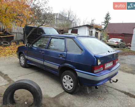 Синий ВАЗ 2114 Самара, объемом двигателя 1.6 л и пробегом 360 тыс. км за 999 $, фото 2 на Automoto.ua