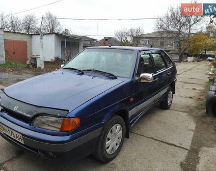 Синий ВАЗ 2114 Самара, объемом двигателя 1.6 л и пробегом 360 тыс. км за 999 $, фото 1 на Automoto.ua
