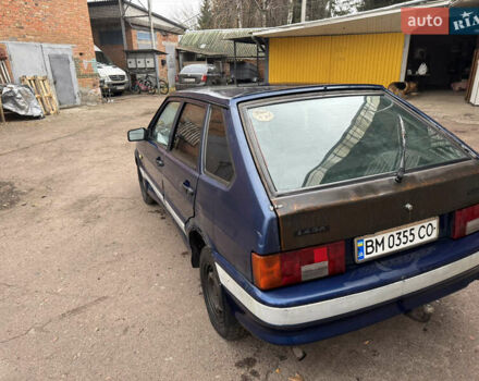 Синий ВАЗ 2114 Самара, объемом двигателя 1.5 л и пробегом 300 тыс. км за 950 $, фото 5 на Automoto.ua