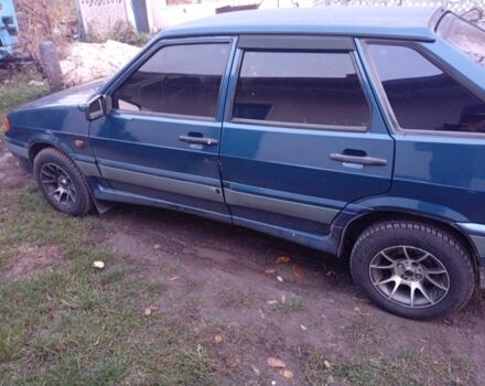 Синий ВАЗ 2114 Самара, объемом двигателя 1.5 л и пробегом 100 тыс. км за 800 $, фото 5 на Automoto.ua