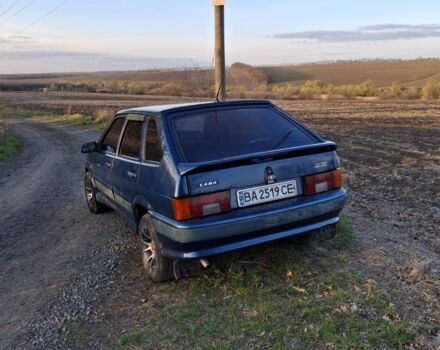 Синий ВАЗ 2114 Самара, объемом двигателя 1.5 л и пробегом 200 тыс. км за 1700 $, фото 4 на Automoto.ua