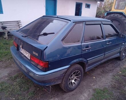 Синий ВАЗ 2114 Самара, объемом двигателя 1.5 л и пробегом 100 тыс. км за 800 $, фото 2 на Automoto.ua