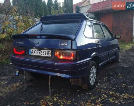 Синій ВАЗ 2114 Самара, об'ємом двигуна 1.5 л та пробігом 200 тис. км за 1200 $, фото 8 на Automoto.ua