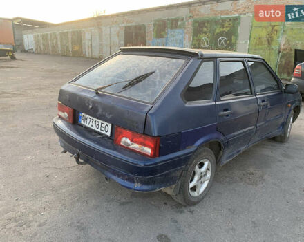 Синий ВАЗ 2114 Самара, объемом двигателя 1.5 л и пробегом 300 тыс. км за 1500 $, фото 3 на Automoto.ua