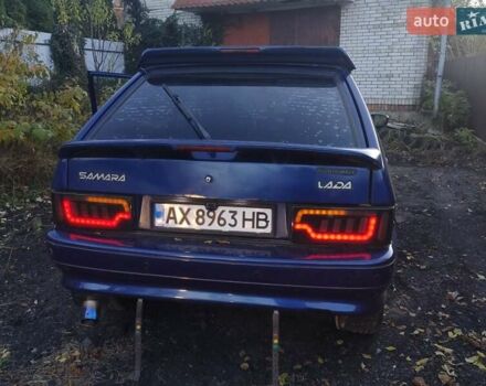Синій ВАЗ 2114 Самара, об'ємом двигуна 1.5 л та пробігом 200 тис. км за 1200 $, фото 20 на Automoto.ua